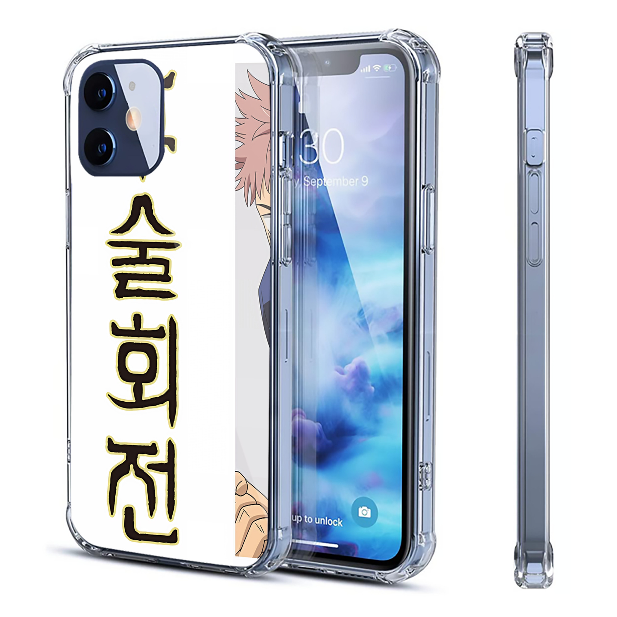 （画像用） SPY×FAMILY间谍家家酒 【iPhone 12シリーズ対応】透明スマホケース（クリアソフトケース）